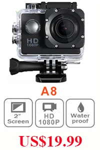 Winait HD720/1080 p/4 k водонепроницаемый цифровой спортивный фотоаппарат, wifi цифровая Экшн-камера