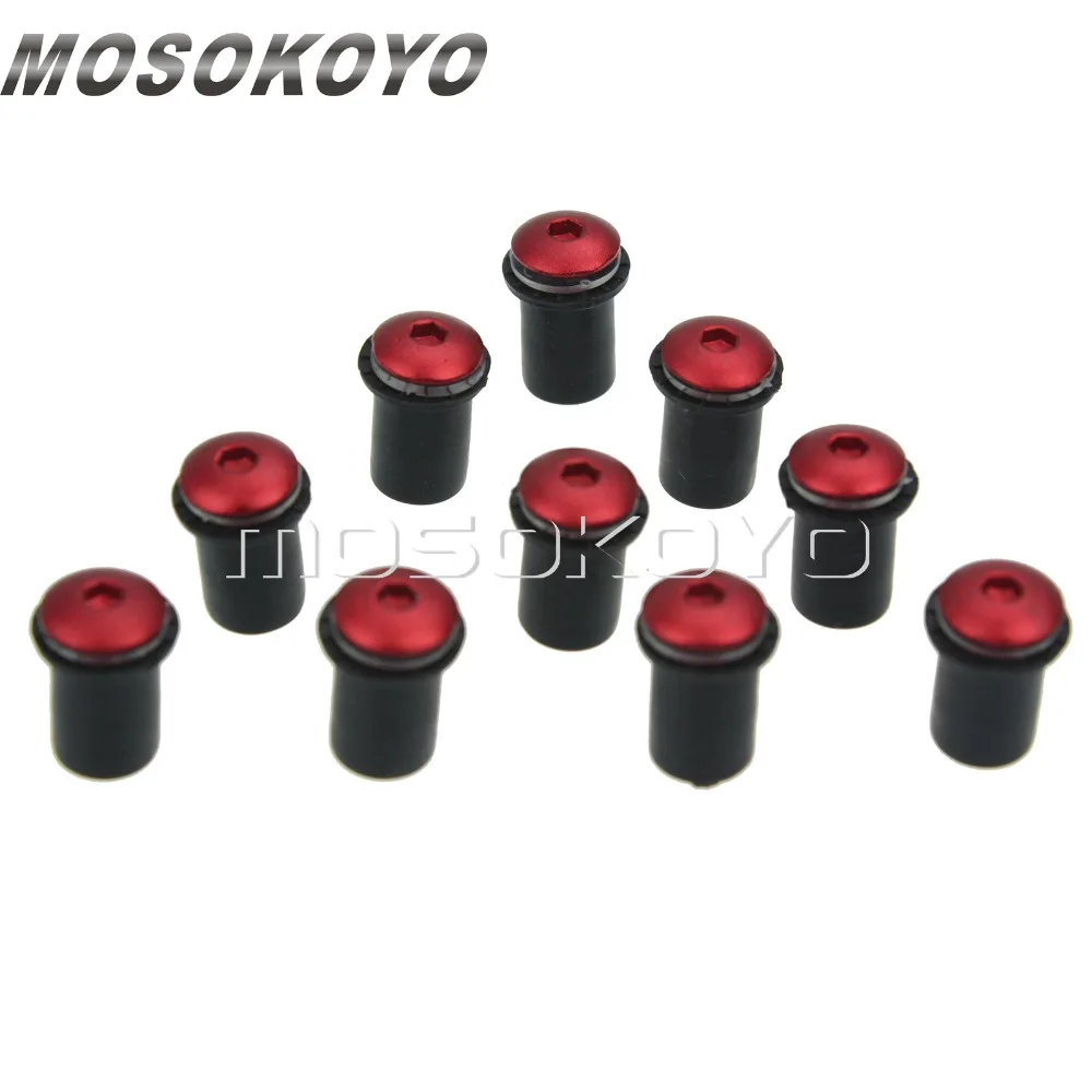 10 шт. крепежные гайки для мотоциклов Honda BMW Kawasaki| |