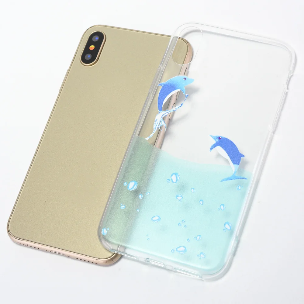 Сказочный цветок кружево Мягкий ТПУ IMD чехол для Iphone X 8 7 Plus 6 S P + бабочка