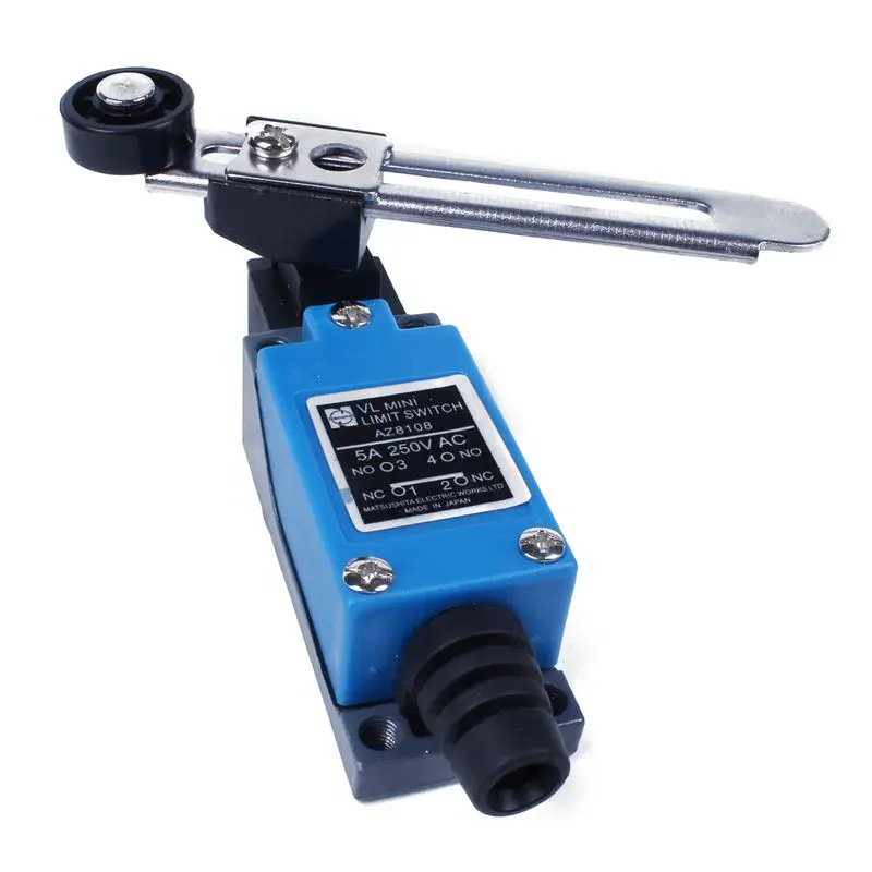 Регулируемый поворотный рычаг выключатель концевой с роликом для плазменной