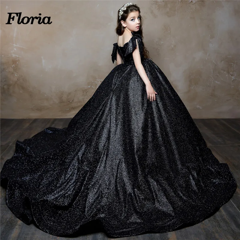 Новинка шикарное бальное платье длинное Цветочное для девочек Vestidos deminha 2019