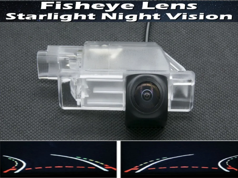 

1080P Fisheye Lens Trajectory Tracks Car Parking Rear view Camera For Peugeot 301 308 408 508 Car Reverse Camera