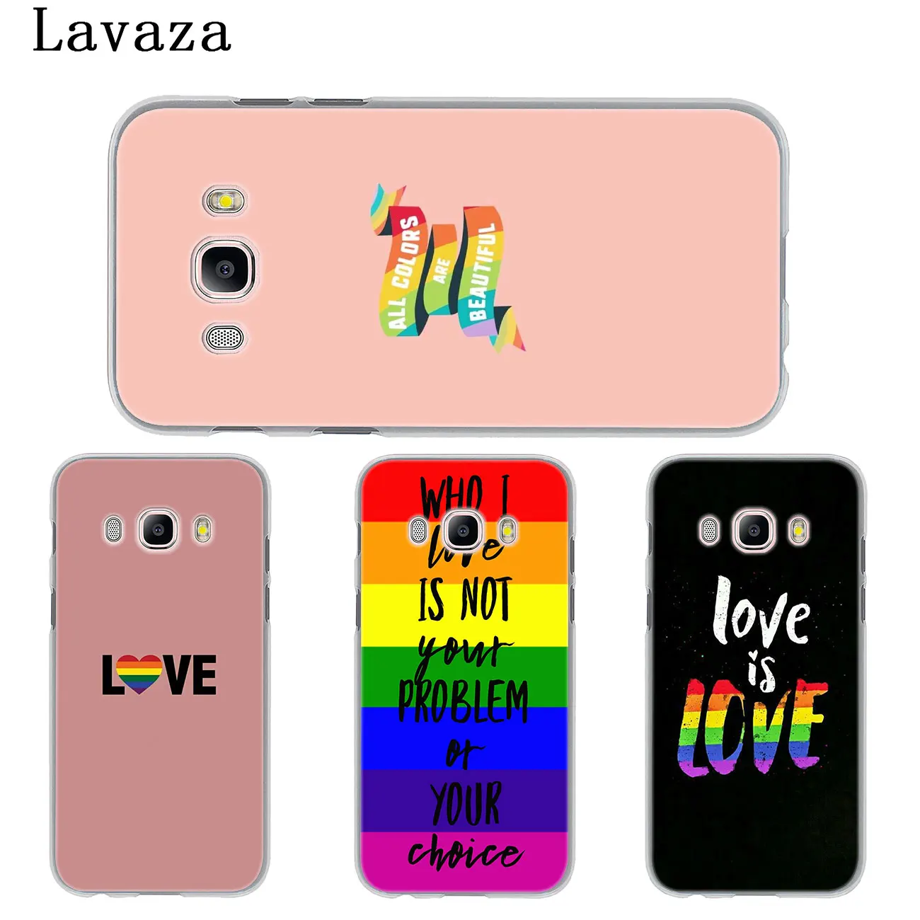 Lavaza LGBTQ сердце LGBT love is чехол для телефона с рисунком на тему любви Samsung Galaxy Note 10 9 8 A9
