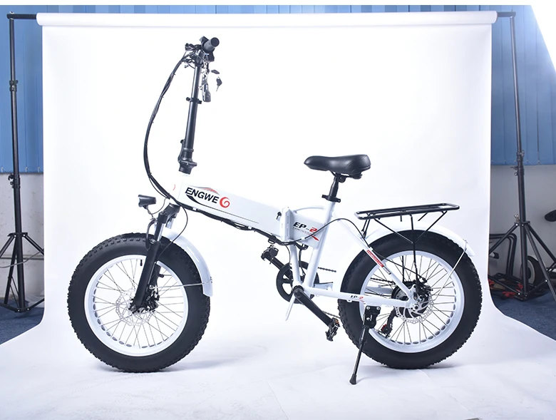 Электрический велосипед 48V10A литиевая батарея 2" 4,0 fat Tire Снежный электровелосипед алюминиевый складной 350 Вт Мощный электрический велосипед Горный электровелосипед