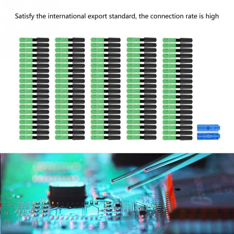 SCAPC встроенный волоконно оптический Быстрый Соединительный адаптер (прямой
