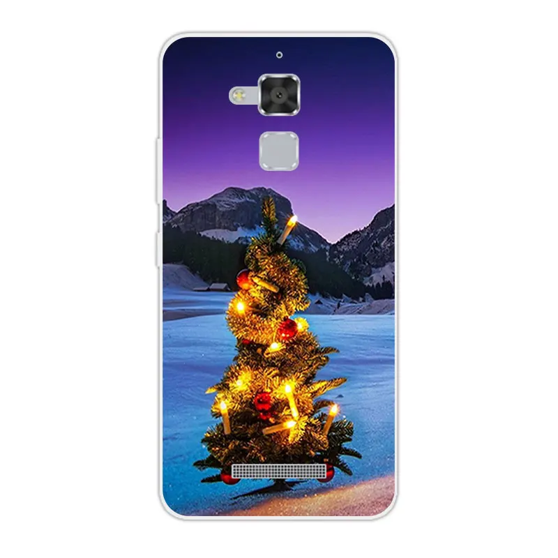 22 Для asus Zenfone 3 Max ZC520TL X008D Рождественский ночной чехол для телефона для Zenfone3 Max Zenfone Peg asus 3 Horse 3X008 силиконовый чехол - Цвет: 22