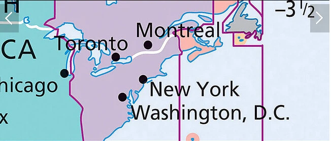 Пользовательские фото обои Карта мира время зоны 3D для гостиной спальни ТВ