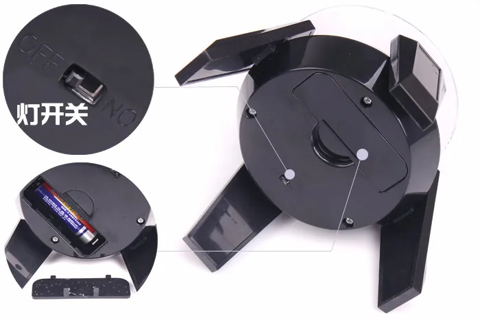 4 шт. вращающаяся подставка для телефона на солнечной батарее|table line|watch ringtable beer |