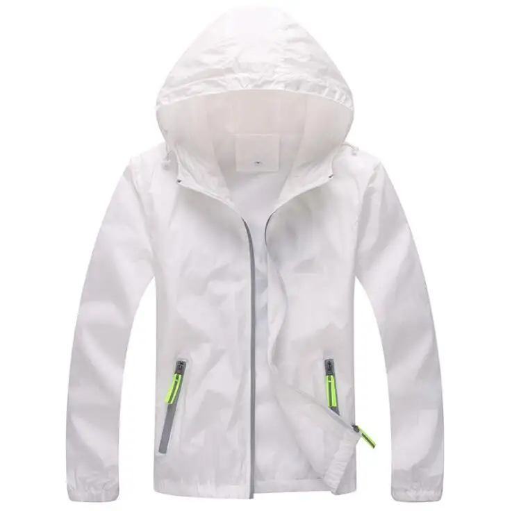 Женская ветровка с капюшоном на молнии | одежда