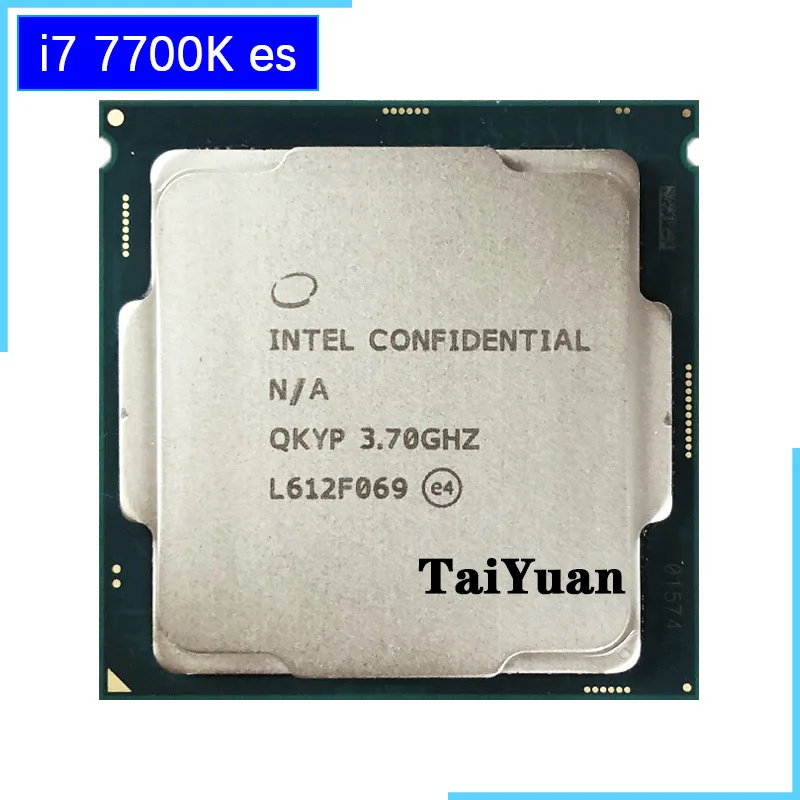 Четырехъядерный процессор Intel Core i7-7700K ES i7 7700K ES QKYP 3,7 GHz 8M 91W LGA 1151