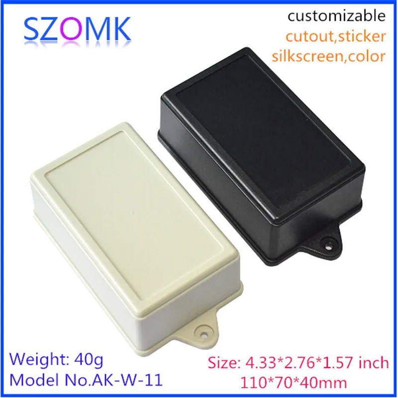 Szomk diy корпус для электроники пластиковый ящик инструментов (1 шт.) 110*70*40 мм