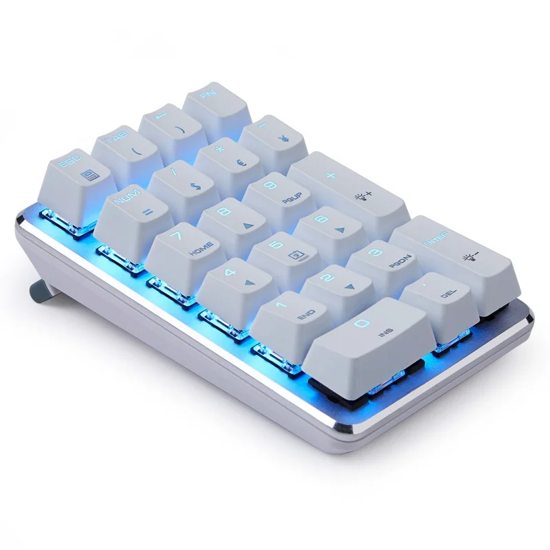 Magicforce проводной смарт-21-клавиша Механическая цифровая клавиатура Gateron переключатели(светло-голубой Подсветка