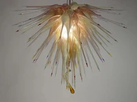 italian designed hand blown glass chandelier for home decoration