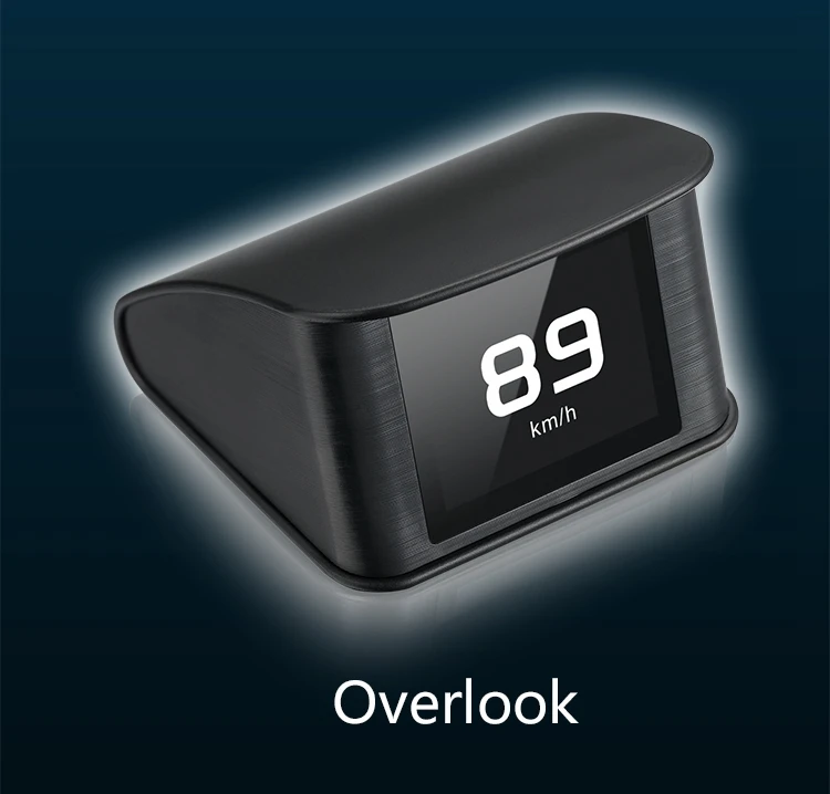 Проекция на лобовое стекло авто бортовой компьютер OBD2 Head Up дисплей Автомобильный проектор скорости P10 HUD OBD Автомобильный измеритель скорости
