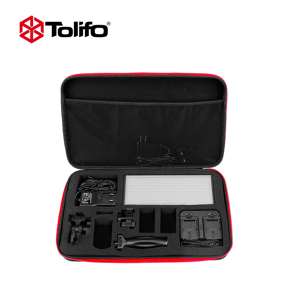 Скидка Tolifo Pt-30b Набор 30 Ws двухцветный светодиодный видео свет для камеры и видеокамеры с зарядкой батареи и других фотографий Aceessories
