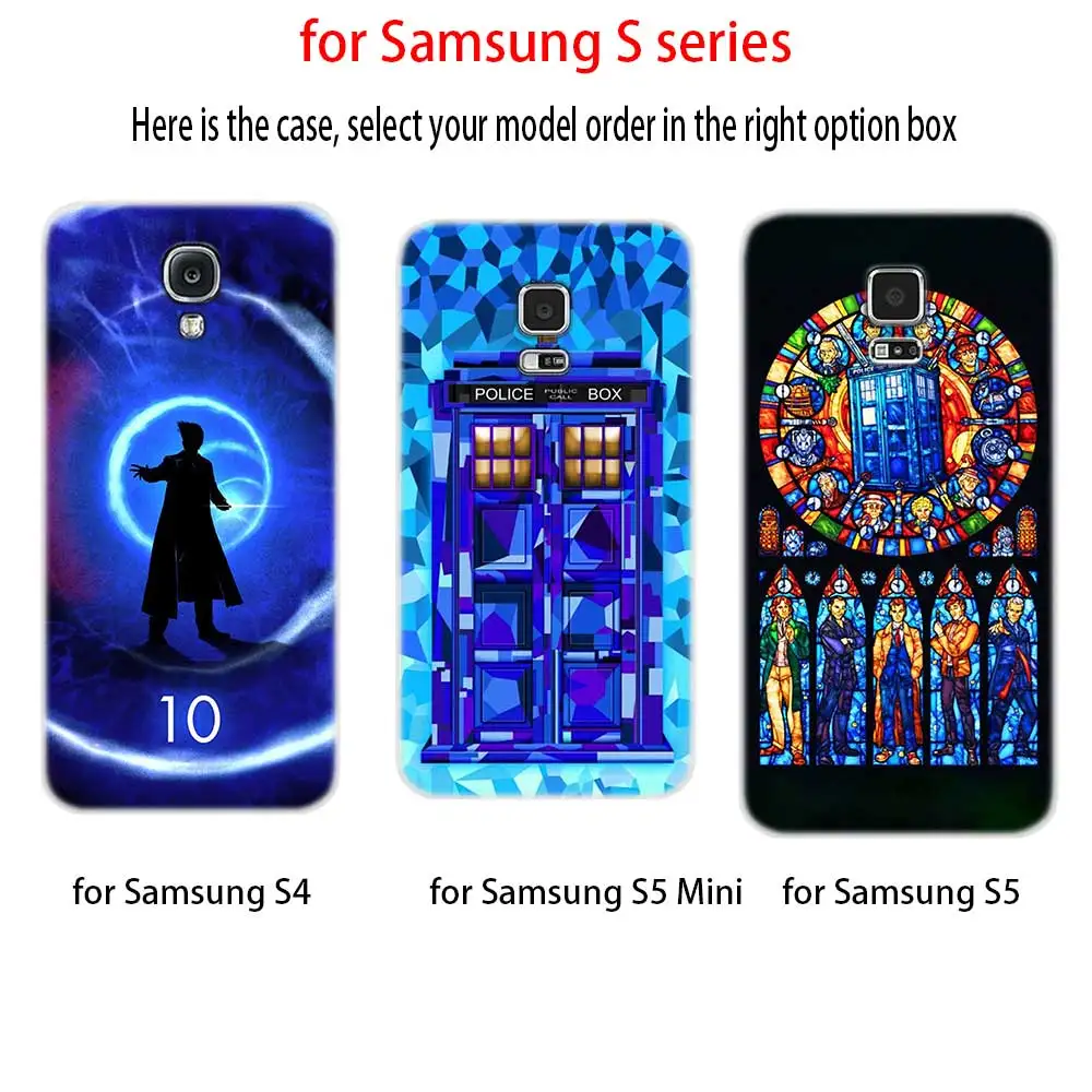 Мягкий силиконовый чехол для Samsung S30 S20 S11 S10 S9 S8 Plus lite 11e 10e Uitra S7Edge Tardis Box Doctor who |