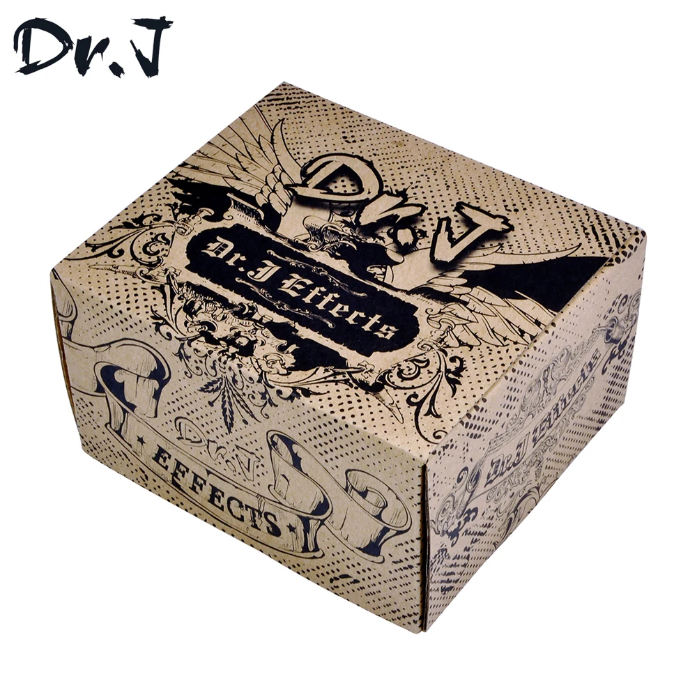 Dr. J D54 Stompbox эхо ручной работы аналоговый задержки гитары педаль эффектов Правда