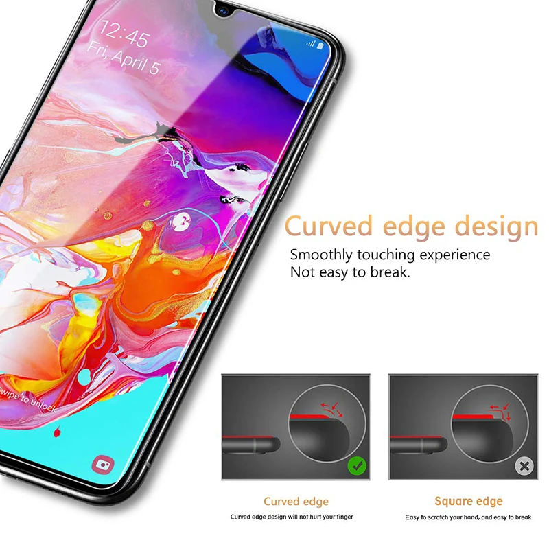 Suntaiho 9D закаленное Стекло для samsung Galaxy A50 A70 A30 Экран протектор для samsung M20 M10 M30 A20 A10 A40 A60 A80 A90 Стекло