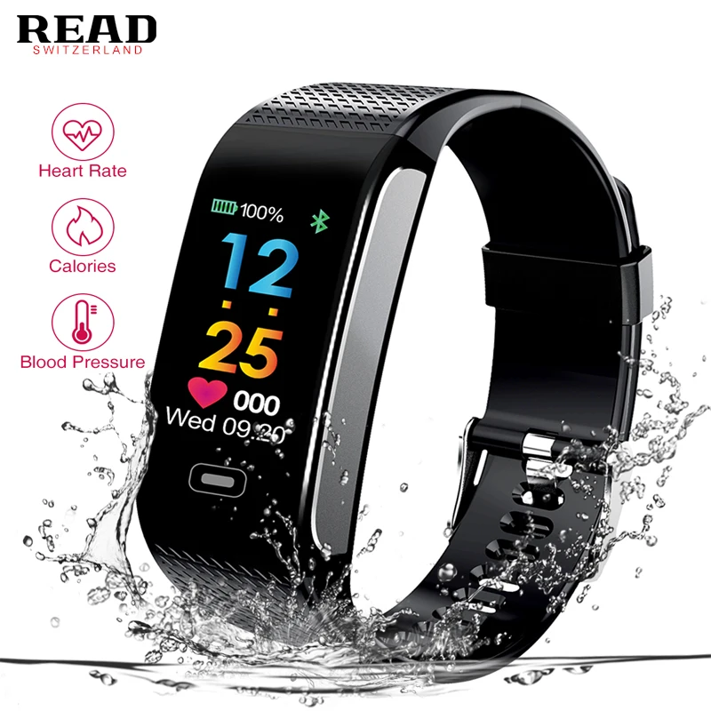 2018 оригинальные узнать R18 умный Браслет сердечного ритма артериального давления