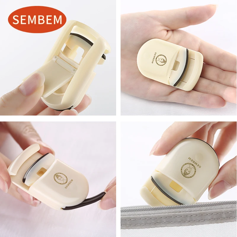 SEMBEM 1 шт. портативные мини Бигуди для ресниц карманная заколка макияжа пинцет