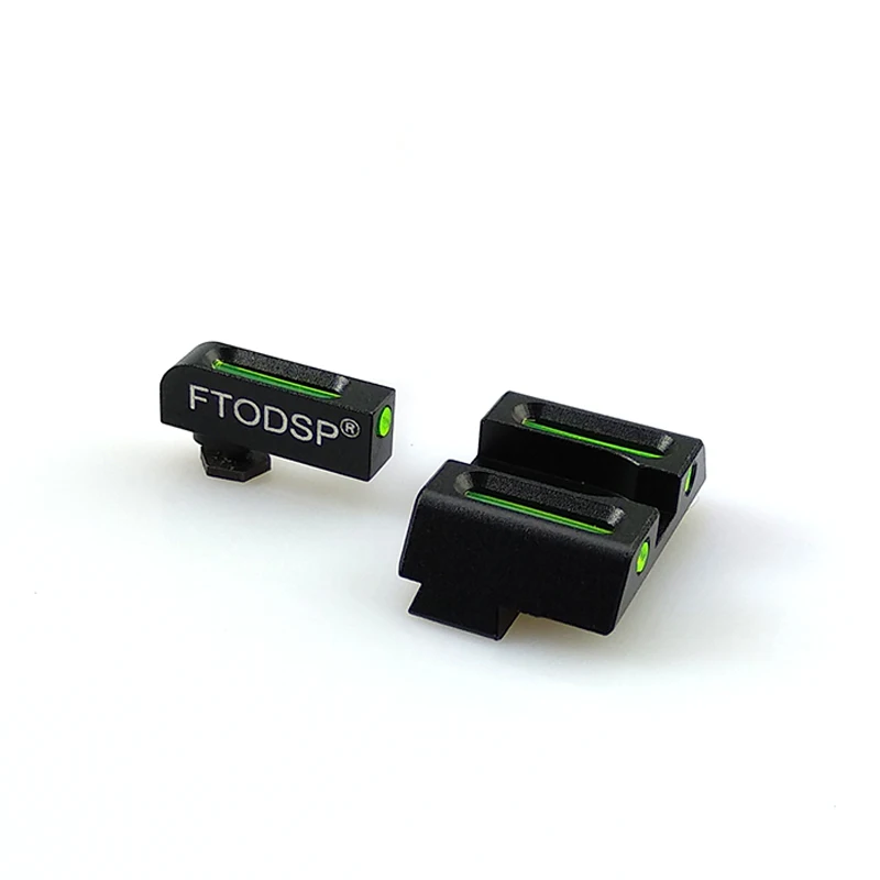FTODSP оптоволоконные передние и задние прицелы пистолета для стандартных моделей