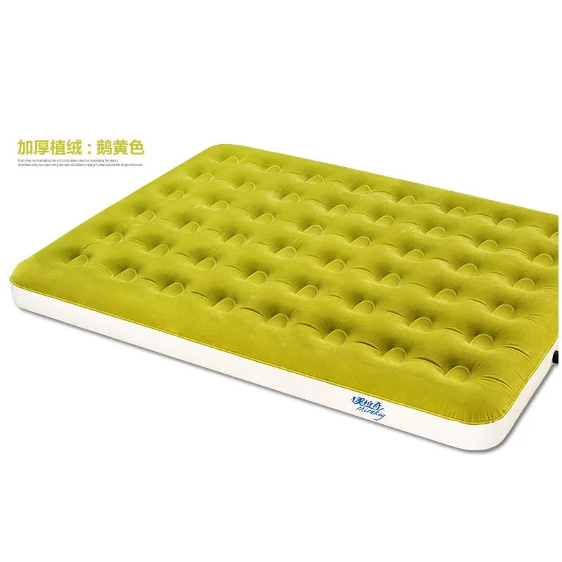 

Mirakey Built-in Foot Pump 99*191*22CM Single Person Bedroom Furniture Air Bed Inflatable Camping Mat