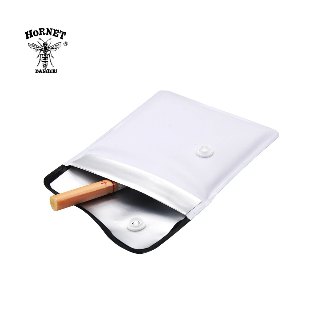 HORNET мини ПВХ Алюминиевая фольга пепельницы для сигарет сумка питьевой карманный