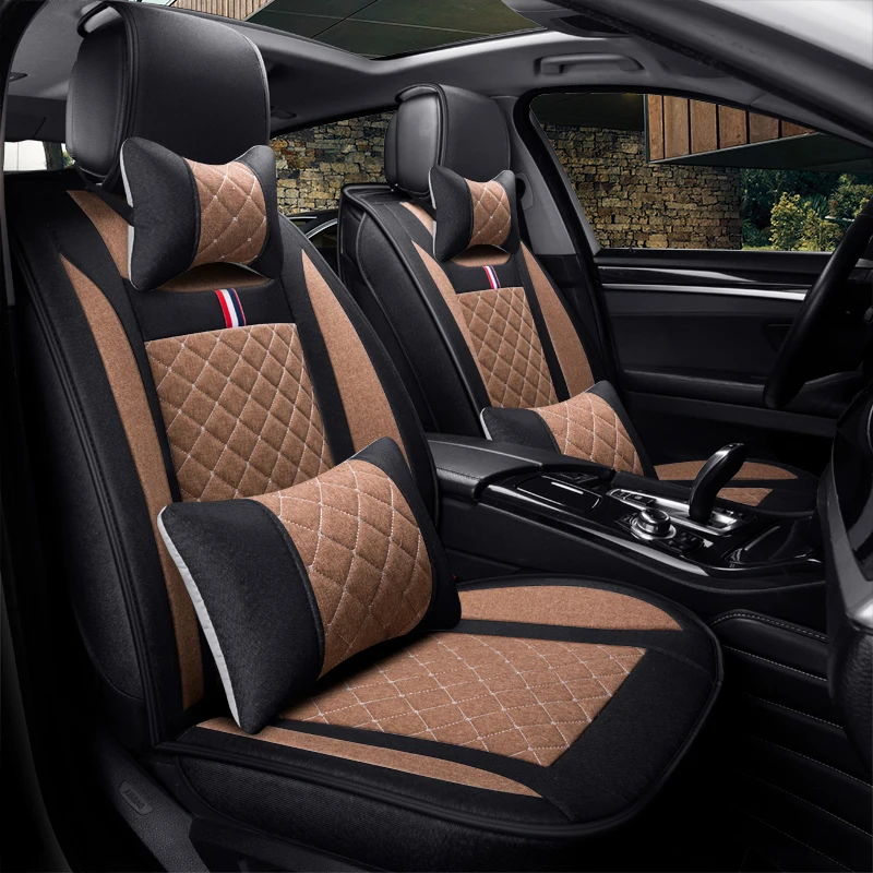 Волокно конопли шить сиденья черный Розовый Красный Коричневый Бежевый подушки