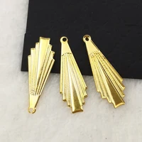100 pcs 823mm antique bronzegold metal filigree flowers slice charms base jewelry diy bracelet earring pendants making