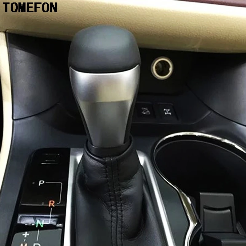 TOMEFON для Toyota Highlander Kluger XU50 2014 2015 на Автоматический чехол рычага переключения