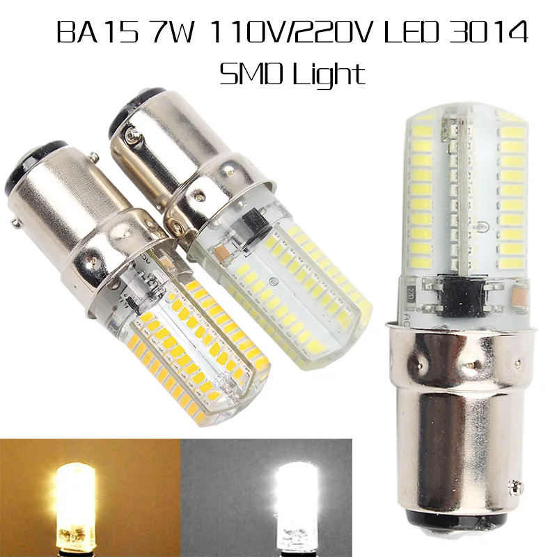Светодиодные кристаллические лампы BA15 B15 7 Вт 3014 80 SMD энергосберегающие
