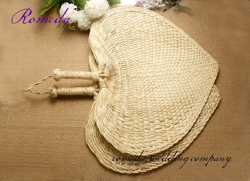 

5pcs/lot Hot Sell Wedding Palm Leaf Hand Fan Crafts Cattail Leaf fan Paddle Hand Fan For Wedding Party Free Shipping