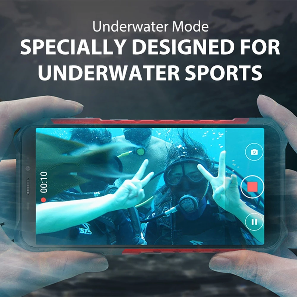 Ulefone Power X3 IP68 прочный Водонепроницаемый мобильный телефон Android 9,0 мобильный телефон 5," 4 ядра 2 ГБ+ 32 ГБ Face ID 5000 мАч для смартфонов
