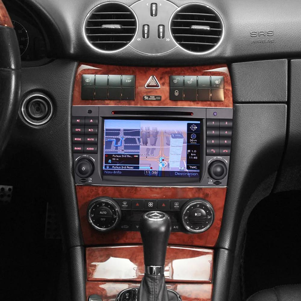 Автомобильный DVD плеер DAB + 7 дюймов Android 9 0 спутниковая навигация GPS Bluetooth Wi Fi стерео