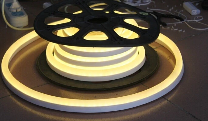 Высококачественная Гибкая светодиодная неоновая светильник ленсветильник