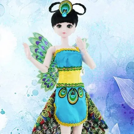 08 Новинка 1/4 BJD кукла 50 см(19 '') 18 шарнирных кукол милая девочка игрушка ледяная принцесса(макияж+ волосы+ одежда+ обувь) подарок для детей - Цвет: 08