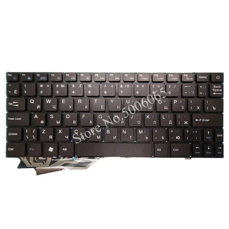 Русская клавиатура для ноутбука DK258E 342580016 YXT-NB92-10 без рамки клавиатуры |