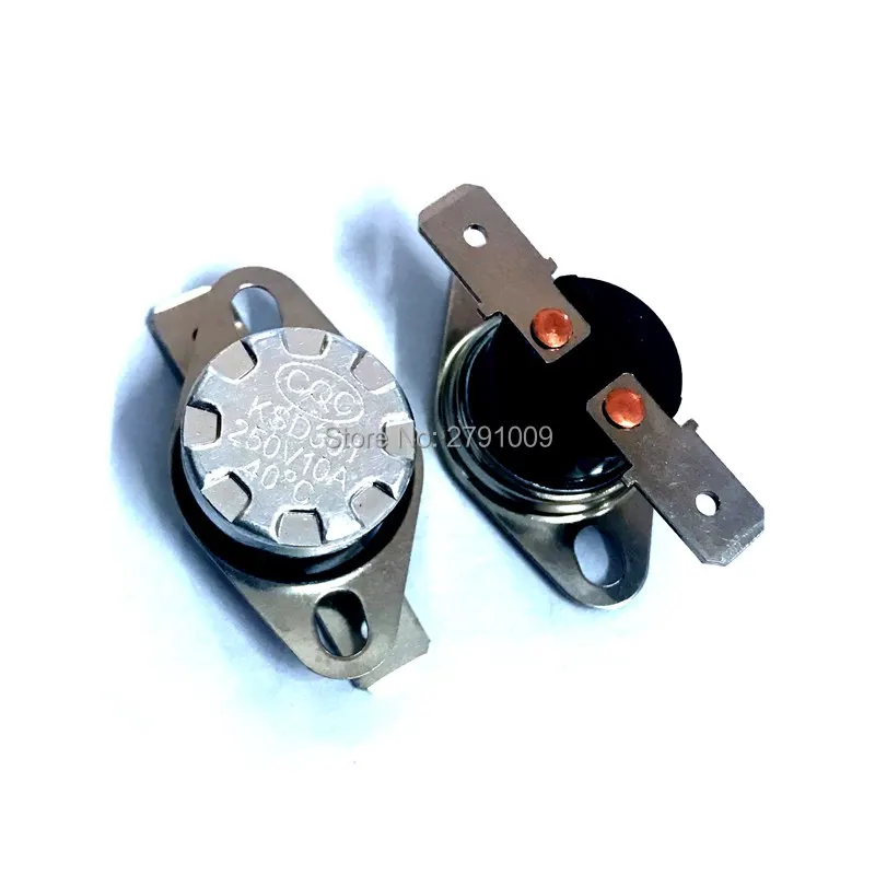 10 шт. KSD301 40C NC NO 10A 250 В нормально закрытый нормально открытый 40 градусов без постоянной температуры контроль температуры переключатель предохранитель