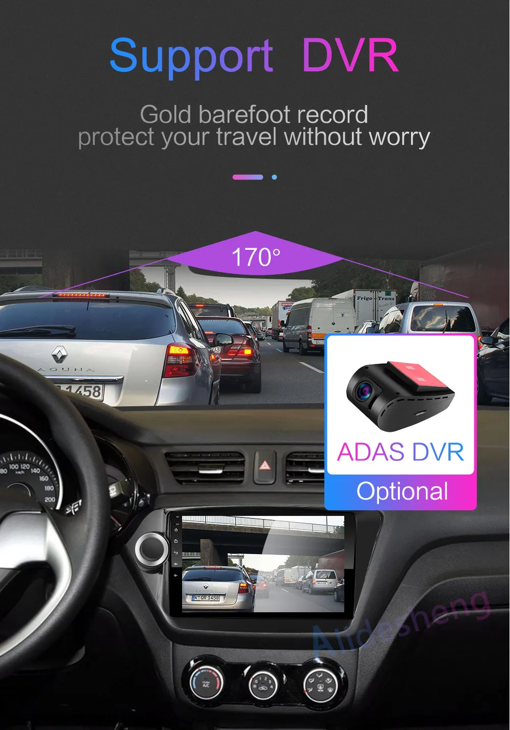 Android 9,0 автомобильный мультимедийный плеер для KIA RIO 3 2010 2011 2012 2013 стерео автомобильный Радио gps навигация 2 din 2G ram