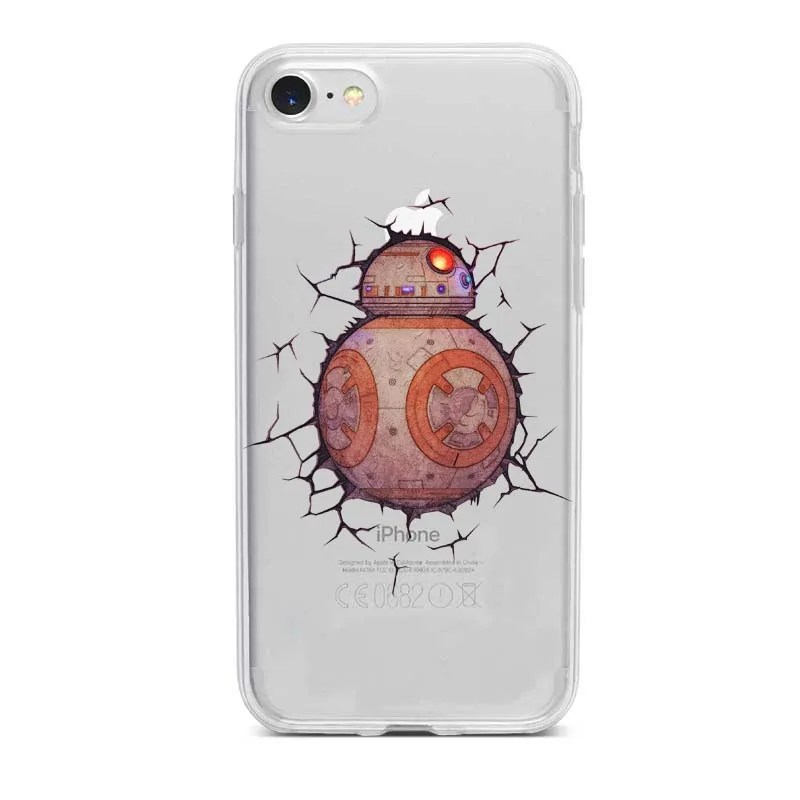 Звездные войны Дарт Вейдер BB-8 йода чехол для телефона s чехол TPU чехол для iphone 6 6splus 5 11 11PRO SE X 8 8Plus 7 7plus XR XS MAX