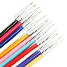 Набор кистей для ногтей 12 шт. ручка рисования инструменты