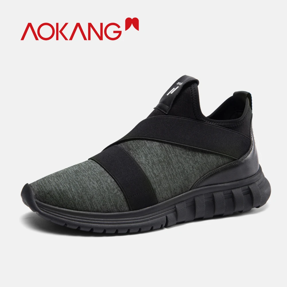 AOKANG/Коллекция 2019 года Повседневная обувь мужские кроссовки tenis masculino adulto дышащий