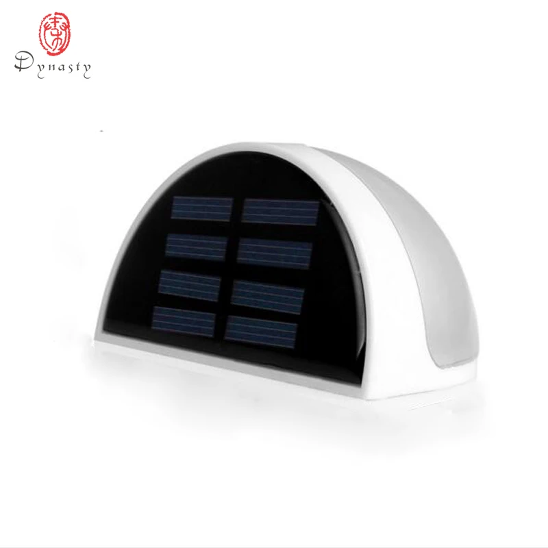 Dynasty LED Solar Garden Wall Lights Panel Sensor Security Energy Saving Wall Lamp Garden Balcony Porch Fence Courtyard Lights