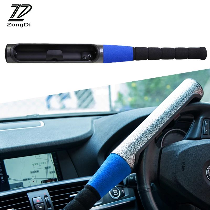 ZD Automobiles Anti-Theft Car Steering Wheel Lock For Alfa Romeo 159 156 Fiat 500 Citroen C4 C5 C3 Renault Duster Megane 2 Logan |