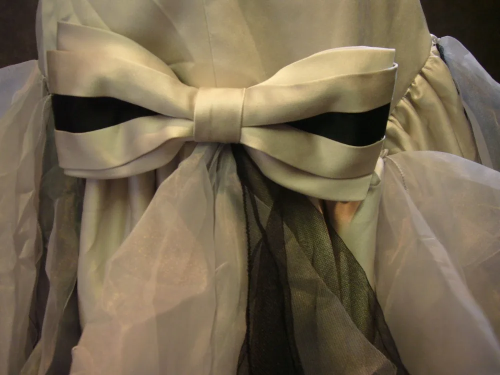 Урожай Викторианской Свадебное Платье Церковь Готический Dress1950's Свадебные