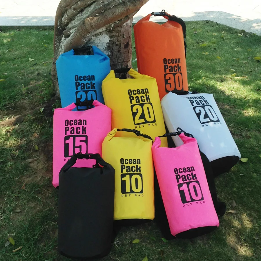 Ocean пакет на открытом воздухе дрейфующие Водонепроницаемый сумки 10L пляж ведро