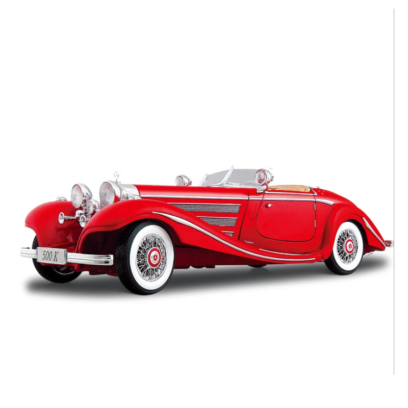 1:18 1936 год масштаб литая модель литой антикварный старая модель автомобиля игрушки для Benz 500 K-памятная серия