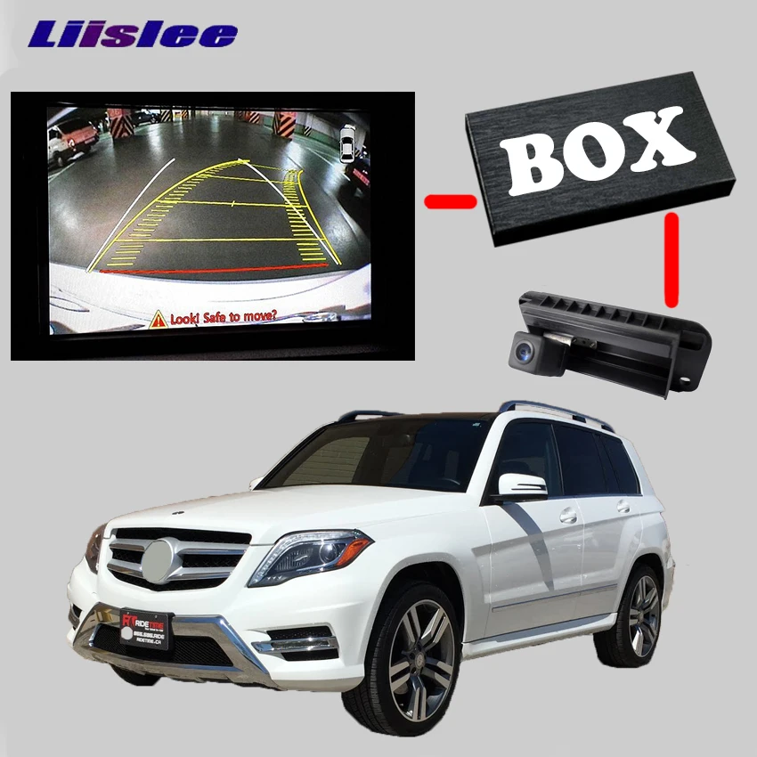 LiisLee задний V резервный интерфейс камеры комплект для 2010-2014 Benz GLK X204 M W164 W166 E W212 V212