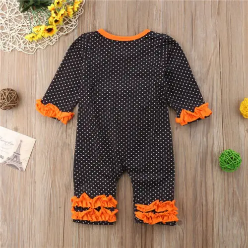 Emmababy Хэллоуин новорожденных для маленьких девочек мальчик кружева с длинными