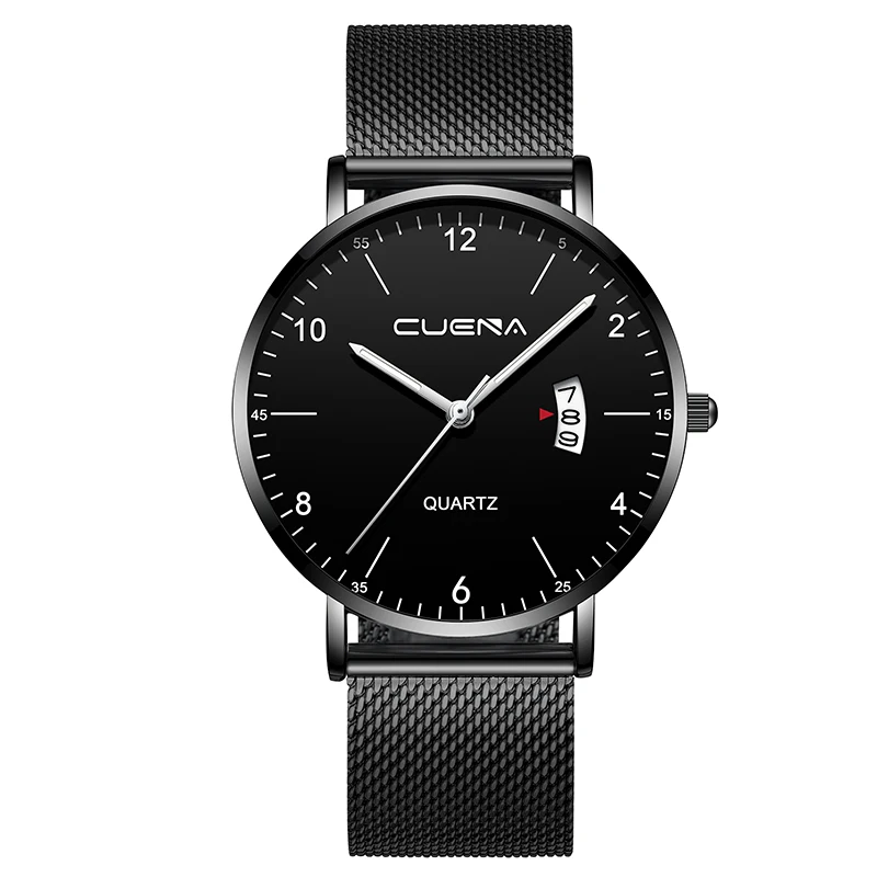 Часы Reloj Hombre мужские из нержавеющей стали модные элегантные брендовые Роскошные